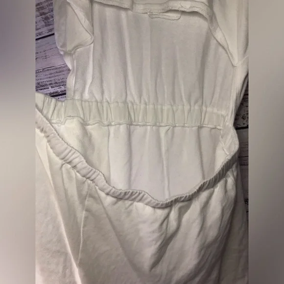 VENUS White Short Sleeve Terry Cloth Romper size 2X NWOT - Picture 14 of 15